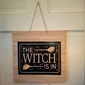 The Witch Is In Sign
